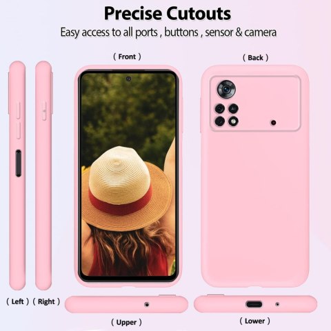 ZESTAW 9x ETUI XIAOMI POCO X4 PRO 5G KOLOROWE SILIKONOWE