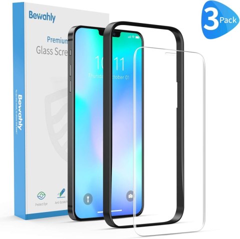 3x SZKŁO HARTOWANE 9H IPHONE 12 PRO MAX 6'7 CALA