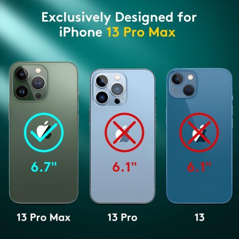 ETUI APPLE IPHONE 13 PRO MAX SILIKONOWE BEZBARWNE PRZEZROCZYSTE A2484