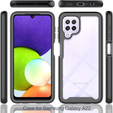 ETUI CZARNE SAMSUNG GALAXY A22 4G