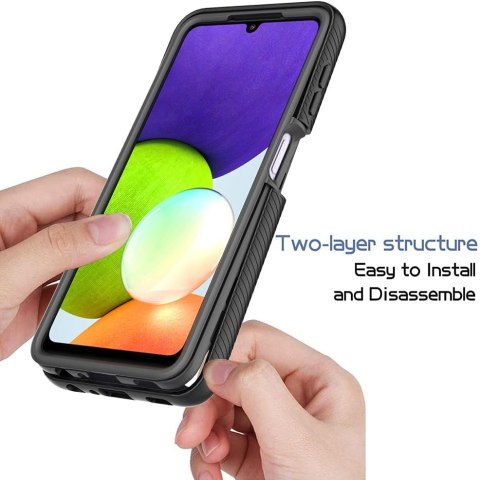 ETUI CZARNE SAMSUNG GALAXY A22 4G