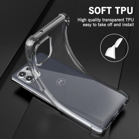 ETUI MOTOROLA EDGE 20 LITE PRZEZROCZYSTE PLECKI WYTRZYMAŁE OCHRONNE SOLIDNE ETUI MOTOROLA EDGE 20 LITE PRZEZROCZYSTE PLECKI WYTRZYMAŁE OCHRONNE SOLIDNE