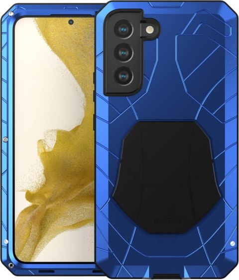 ETUI SAMSUNG GALAXY S22+ NIEBIESKIE BUMPER SOLIDNE WZMOCNIONE ETUI SAMSUNG GALAXY S22+ NIEBIESKIE BUMPER SOLIDNE WZMOCNIONE