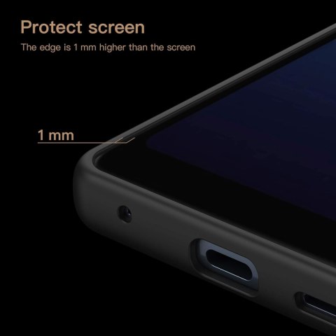 ETUI SONY XPERIA ACE CIEMNE GRANATOWE CZARNA RAMKA PLECKI WYTRZYMAŁE ETUI SONY XPERIA ACE CIEMNE GRANATOWE CZARNA RAMKA PLECKI WYTRZYMAŁE