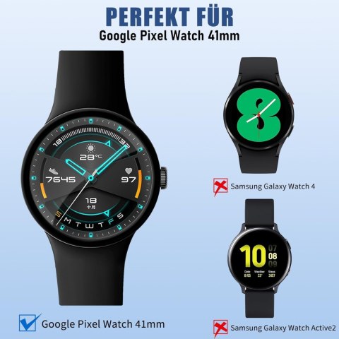 2x FOLIA OCHRONNA GOOGLE PIXEL WATCH 41mm GRUBA WYSOKA OCHRONA SOLIDNA