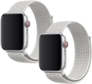 2x PASEK DO ZEGARKA APPLE WATCH 1/2/3/4/5/6/7/8/9/SE 42/44/45/46mm SZARY