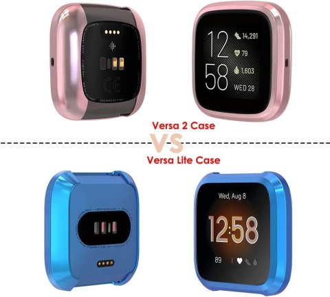 5x ETUI DO ZEGARKA FITBIT VERSA 2 ELASTYCZNE 5 KOLORÓW OCHRONA WYŚWIETLACZA 5x ETUI DO ZEGARKA FITBIT VERSA 2 ELASTYCZNE 5 KOLORÓW OCHRONA WYŚWIETLACZA