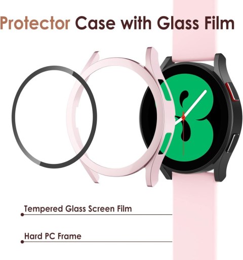 5X ETUI SAMSUNG GALAXY WATCH 4 44mm 5 KOLORÓW TWARDE OCHRONA EKRANU SOLIDNE 5X ETUI SAMSUNG GALAXY WATCH 4 44mm 5 KOLORÓW TWARDE OCHRONA EKRANU SOLIDNE
