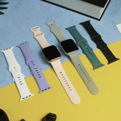 6x PASEK DO ZEGARKA APPLE WATCH 1/2/3/4/5/6/7/8/9/SE 38/40/41mm KOLOR MIX