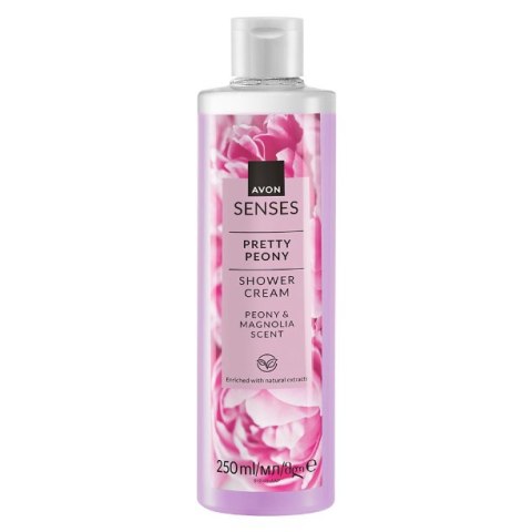 AVON KREMOWY ŻEL POD PRYSZNIC PRETTY PEONY PIWONIA MAGNOLIA PIŻMO 250ml