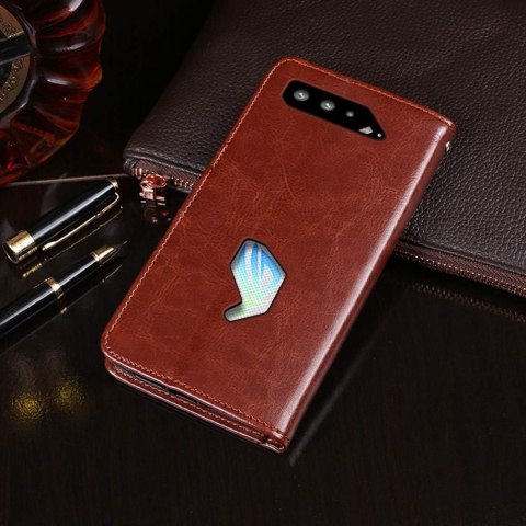 ETUI ASUS ROG PHONE 5 CIEMNE GRANATOWE IMITACJA SKÓRY ZAMYKANE Z KLAPKĄ ETUI ASUS ROG PHONE 5 CIEMNE GRANATOWE IMITACJA SKÓRY ZAMYKANE Z KLAPKĄ