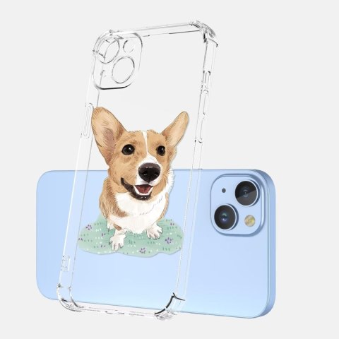 ETUI APPLE IPHONE 14 PRZEZROCZYSTE PIES SŁODKIE UROCZE WYSOKA OCHRONA ETUI APPLE IPHONE 14 PRZEZROCZYSTE PIES SŁODKIE UROCZE WYSOKA OCHRONA