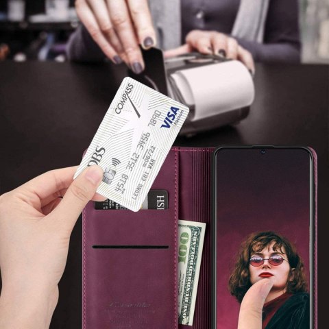 ETUI SAMSUNG GALAXY S21 FIOLETOWE ELEGANCKIE ZAMYKANE Z KLAPKĄ SOLIDNE ETUI SAMSUNG GALAXY S21 FIOLETOWE ELEGANCKIE ZAMYKANE Z KLAPKĄ SOLIDNE