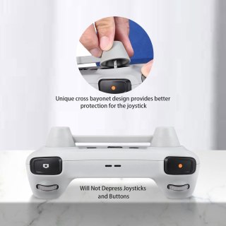 OSŁONA JOYSTICKA DO DRONÓW DJI MINI 4/3 PRO AIR 3 SZARA SILIKONOWA