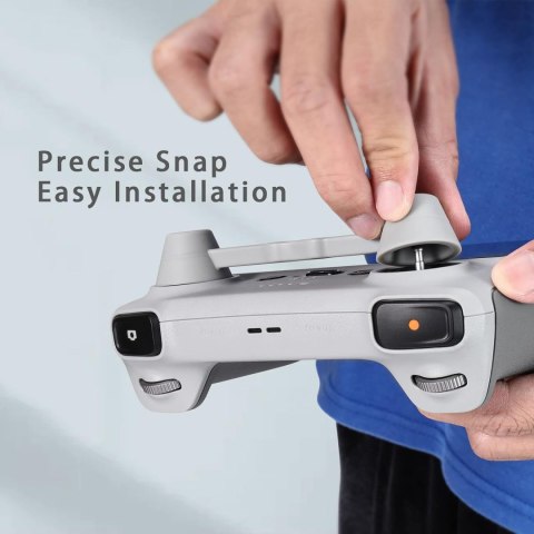 OSŁONA JOYSTICKA DO DRONÓW DJI MINI 4/3 PRO AIR 3 SZARA SILIKONOWA