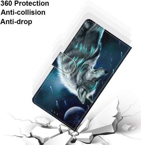 ETUI MOTOROLA MOTO E22 GRANATOWE CIEMNE WULK KSIĄŻYC ZAMYKANE Z KLAPKĄ ETUI MOTOROLA MOTO E22 GRANATOWE CIEMNE WULK KSIĄŻYC ZAMYKANE Z KLAPKĄ