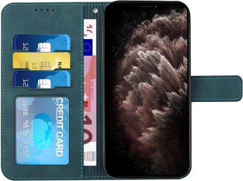 ETUI SAMSUNG GALAXY A33 CIEMNE ZIELONE ZAMYKANE Z KLAPKĄ WYSOKA OCHRONA ETUI SAMSUNG GALAXY A33 CIEMNE ZIELONE ZAMYKANE Z KLAPKĄ WYSOKA OCHRONA