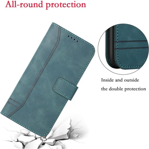 ETUI SAMSUNG GALAXY A33 CIEMNE ZIELONE ZAMYKANE Z KLAPKĄ WYSOKA OCHRONA ETUI SAMSUNG GALAXY A33 CIEMNE ZIELONE ZAMYKANE Z KLAPKĄ WYSOKA OCHRONA