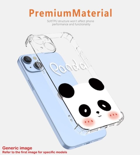 ETUI VIVO X90 PRO PRZEZROCZYSTE PANDA UROCZA SŁODKA WYSOKA OCHRONA SOLIDNE ETUI VIVO X90 PRO PRZEZROCZYSTE PANDA UROCZA SŁODKA WYSOKA OCHRONA SOLIDNE