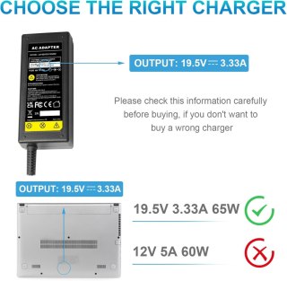 ZASILACZ ŁADOWARKA LAPTOP HP Pavilion Probook Chromebook 19,5V 3,33A 65W